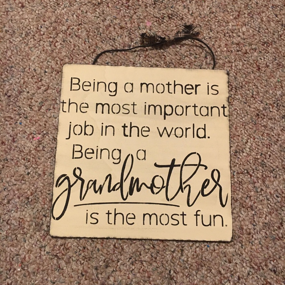 Grandparent sign